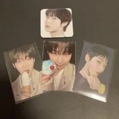 ENHYPEN CAFE スクエア缶バッジ ソヌ　宵ラキドロトレカ3枚セット