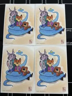 ズートピア2 入場特典第6弾　4枚