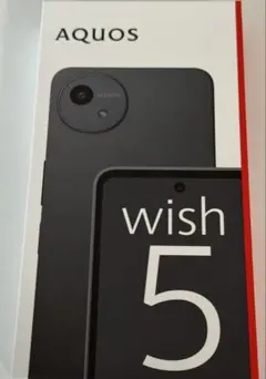 AQUOS wish 5 ブラック 本体 docomo版