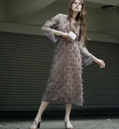 amerivintage 4WAY MOTIF DIVERSITY DRESS