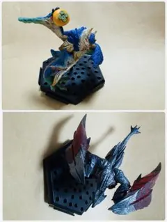 奇しき赫耀のバルファルク　ビシュテンゴ　モンスターハンター フィギュア セット