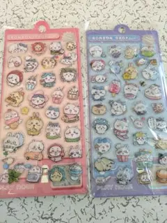 ボンボンドロップシールセット2枚 ちいかわ ウォーターシール