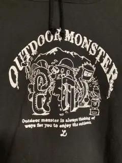 OUTDOOR MONSTER(アウトドア モンスター)パーカー Lサイズのサムネイル