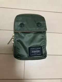 美品！PORTER タンカー ポーチ セージグリーン