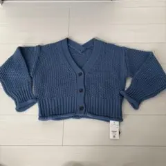 【新品未使用】タグ付き❗️LOWRYS FARM カノコショート　カーディガン