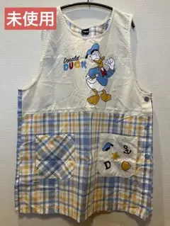 【未使用】ドナルドダック エプロン M-L サイズ　保育士