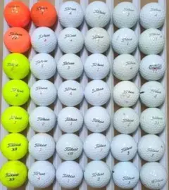 ロストボール　タイトリスト混合40球