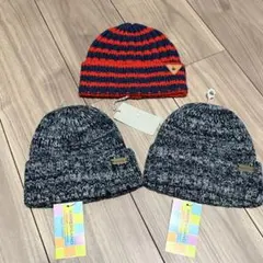 最安値‼️ Ampersand アンパサンド　子供　キッズ　帽子　ニット帽　新品