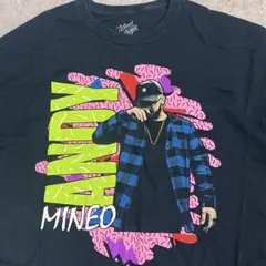 US古着 半袖Tシャツ ANDY MINEO 2XL ブラック