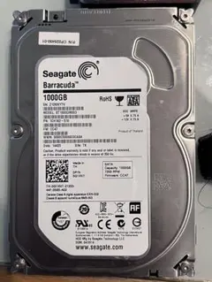 Seagate Barracuda 1000GB 内蔵型HDD