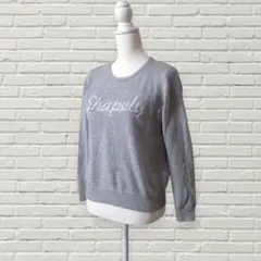 C・O•L•Z•A＊刺繍ニットトップス＊シンプル＊かわいい＊グレー＊Mサイズ