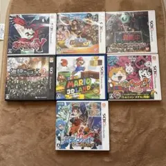 3DS カセット 7点