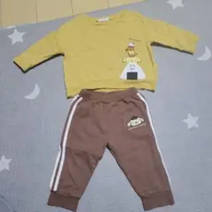 サンリオ　ミモランド　ポムポムプリン　トレーナー　パンツ　セット　90サイズ
