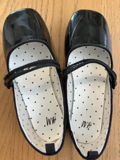 H&M ブラック バレエシューズ US 12