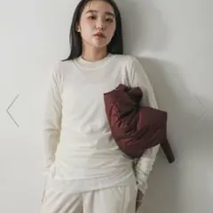 SENCE OF PLACEシアーハイネックセーター　シアーニット