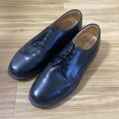ビンテージ BATES レザーシューズ USNAVY アメリカ製 9Eのサムネイル