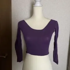 B1552★チャコット★Sサイズ/ブラウン/シャーリング/トップス☆社交ダンス B1552☆チャコット☆Sサイズ/ブラウン/シャーリング/トップス