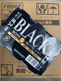 サントリーBOSS　無糖　ブラック　缶コーヒー１８５ｇ✕６０本のサムネイル