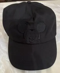 未使用 Disney ミッキーマウス リボン付きキャップ Oサイズ