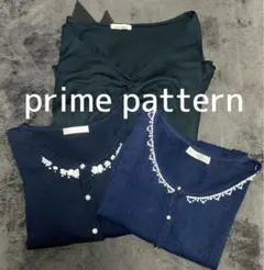 レディース　お洋服まとめ3点SET prime pattern カーディガン半袖のサムネイル
