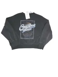 新品 ピグメント バックツアー スウェット Mサイズ 綿100 ショート丈