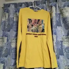 jouetie イエロー ロングスリーブ長袖 Tシャツ