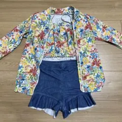 Ocean&Ground★水着、ラッシュガード140センチセット★