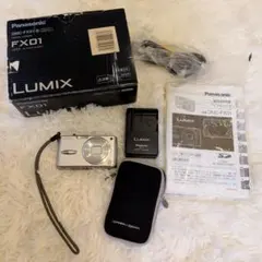 【美品】動作品 パナソニック LUMIX DMC-FX01 コンデジ スマホ 完動品】Panasonic LUMIX DMC-FX01 スマホ転送可能 - メルカリ