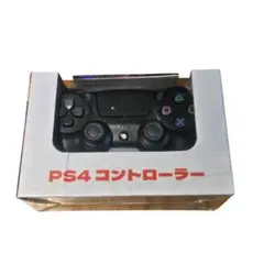 【新品未使用】PS4 コントローラー ワイヤレス 黒 大容量バッテリー