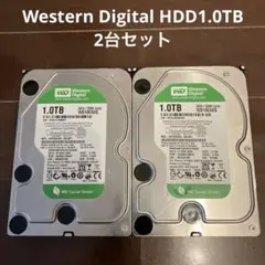 [正常] WD Caviar Green 1.0TB HDD 2台セットのサムネイル