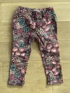 花柄 パンツ　デニム　ズボン　90cm