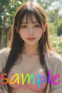 c492　AI美女　ポスター　グラビア　かわいい　下着　ランジェリー　水着