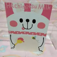 平成レトロ　クーリア　Hachimitsu Milk メモ帳