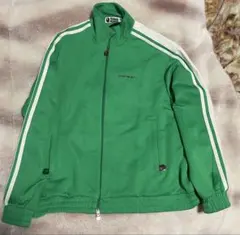 A Bathing Ape グリーン ジャージ M - メルカリ