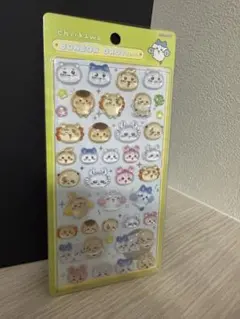 正規品　ちいかわ ボンボン ドロップシール　みんなニコニコ