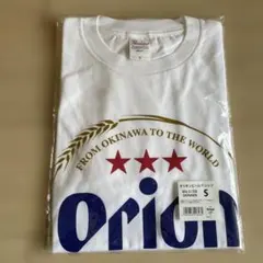 新品未使用オリオンビールBEER ロゴTシャツ 白size S