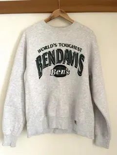 BEN DAVIS スウェット M グレー ロゴ