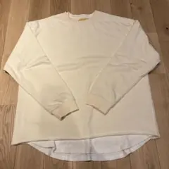 長袖Tシャツ＋ニット クリーム色 セット