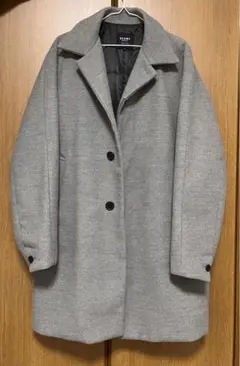 BEAMS HEART グレー チェスターコート M メンズ