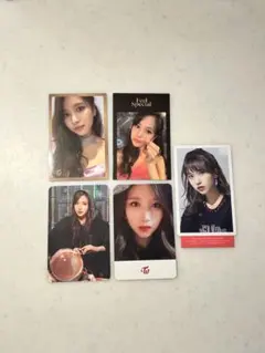 TWICE ミナ　レアトレカ 5枚セット