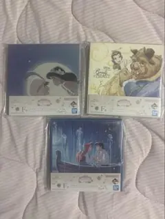 ディズニープリンセス一番くじ F賞 3点