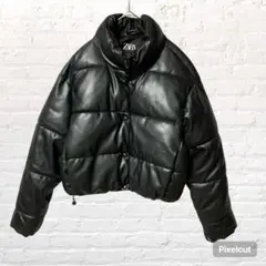 2025年最新】zara レザーダウンの人気アイテム - メルカリ