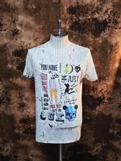 maxsix マックスシックス・ペーパーベアプリントカットソー Tシャツのサムネイル