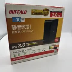 BUFFALO HD-LC2.0UGBK 2.0TB 外付けハードディスク