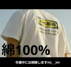 【新品未使用未開封】IKEA　TシャツＳ〜Mのサムネイル