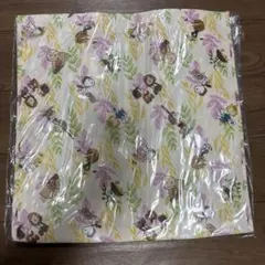 スヌーピートートバッグ(リーフ柄) アオキ　ノベルティ