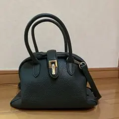 RODE SKO ミニボストンバッグ　ショルダーバッグ グリーン