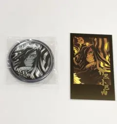 鬼滅の刃　伊黒小芭内　チェキ風ブロマイド　缶バッジ　ダイニング　くじ　無限城編