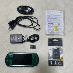 【箱付き】PSP-3000 スピリティッドグリーン