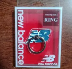 new balance　ニューバランス　スマホリング　NB ロゴ　ネイビー